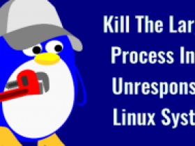如何在无响应的 Linux 系统中杀掉内存消耗最大的进程
