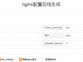 nginx在线配置生成工具生成python(Django)类项目 nginx配置