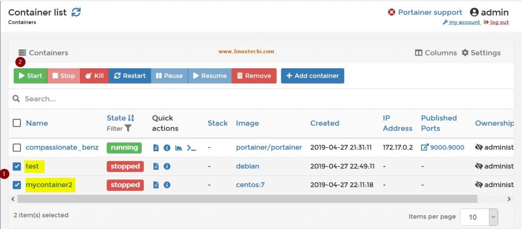 使用Portainer.io监控和管理Docker容器（GUI工具） - 第1部分